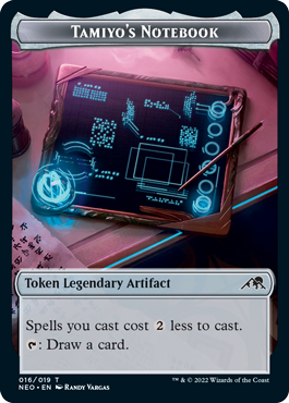 Tamiyos Notebook Token - Foil